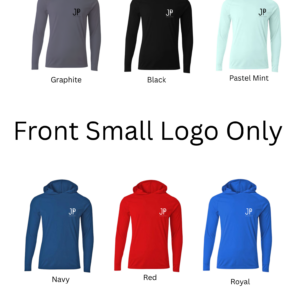 Joel Park Training - Logo Sun Shirt with Hood (Small Logo Front Only)